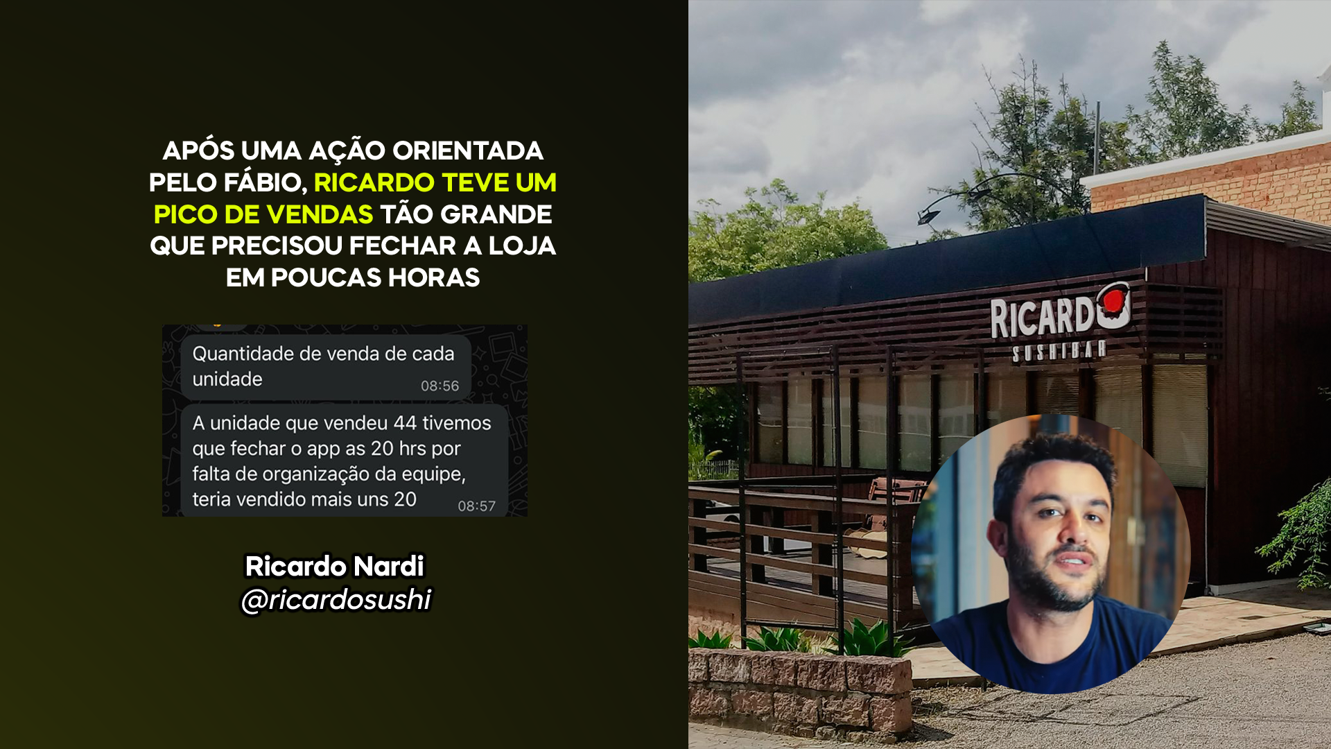Depoimento de aluno 5